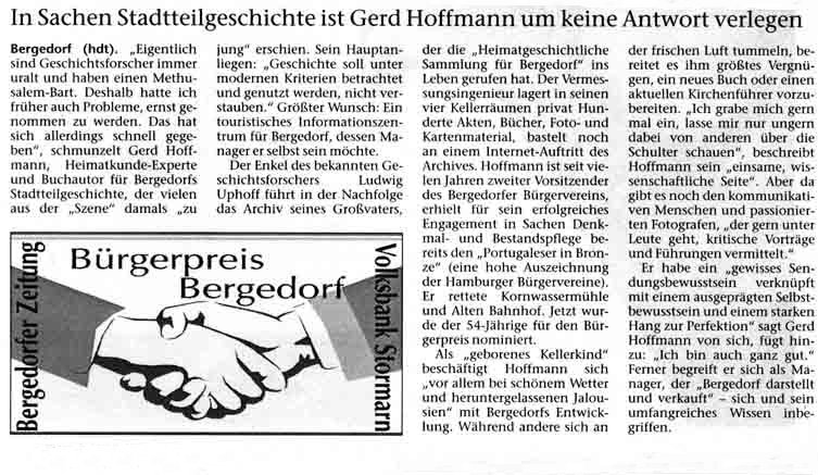 Bergedorfer Zeitung  1977